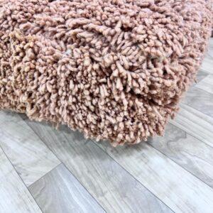 Amazigh Handwoven Berber Wool Floor Pouf with Hanbel Design