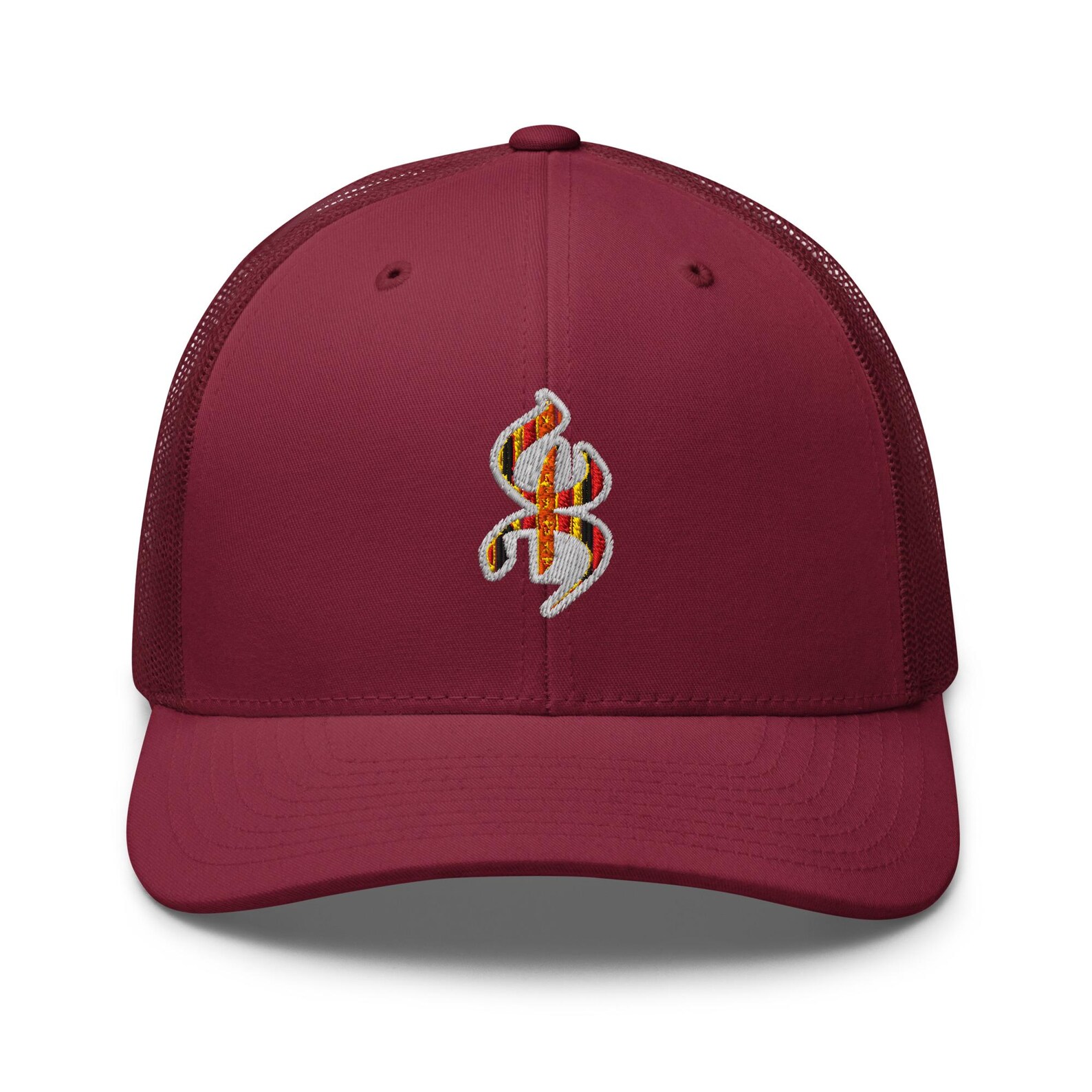 Amazigh Classic Trucker Cap with Mesh Back Panel Motif