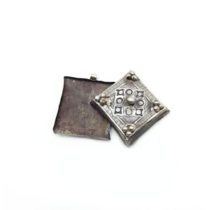 Antique Amazigh Berber Amulet Pendant Box Necklace Charm