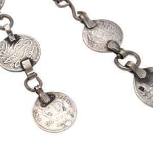 Amazigh Antique coin pectoral Middle Atlas Necklace with seven rows
