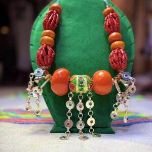 Handmade Amazigh Berber Traditional Tribal Statement Artisan Necklace