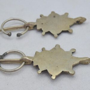 Amazigh Berber Vintage Fibula Pair Traditional Tribal Brooches